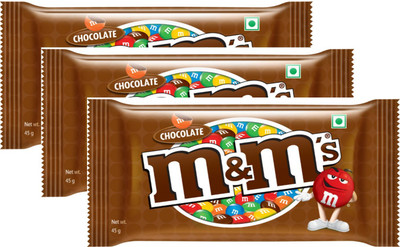 

m&m's Milk Chocolate 45 g (Pack Of 3) Truffles(Pack of 3, 45 g)