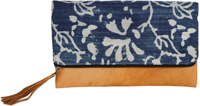 

Ethnic Rajasthan Party Blue Clutch