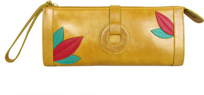 

munai's creation Party Yellow Clutch