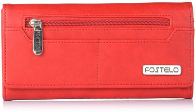 

Fostelo Casual Red Clutch