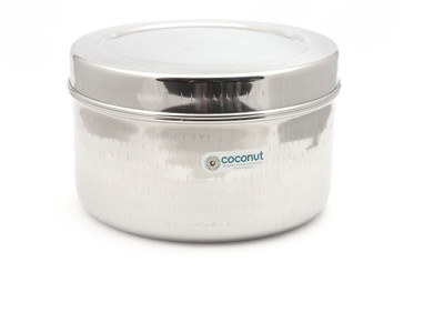COCONUT Steel Spice Container  - 2000 ml(Silver)