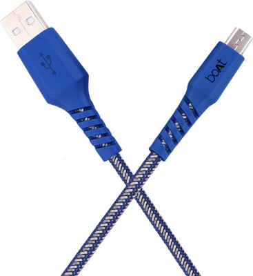 

boAt RUGGED Micro Blue USB Cable(Blue)