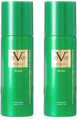 

VERSCE IMPULSE Deodorant Spray - For Men & Women(300 ml, Pack of 2)