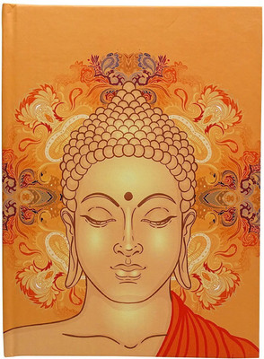 

Skywalk Regular Diary(SOUVENIR LORD BUDHHA PRINT HANDMADE DIARY, Multicolor)
