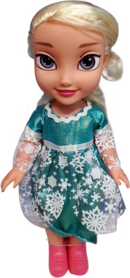 

Bonkerz Beautiful Singing Song 14 Inch Frozen Doll For Kids(Multicolor)