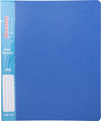 

Dreamy Plastic (Polyproplene) Ring Binder(Set Of 2, Multicolor)