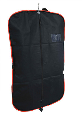 

Kuber Industries Designer Men's Coat Blazer cover Foldover Breathable Garment Bag Suit cover- Black SAREESCKU8924(Black)