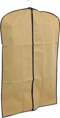 

Kuber Industries Designer Men's Coat Blazer cover Foldover Breathable Garment Bag Suit cover- Cream SAREESCKU8926(Cream)