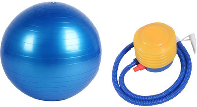 

IBS Anti Burst Gym Ball(With Pump), Multicolor