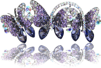 

Dolls N Queens Butterflies2 Hair Clip(Purple)