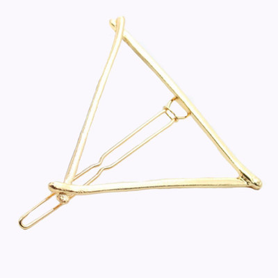 KACY TRIANGULAR Hair Clip(Gold)