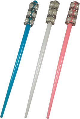 

CraftEra Plastic Stick Hair Pin(Multicolor)