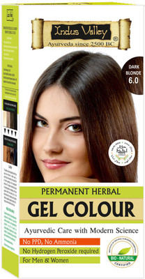 

Indus Valley Organically Natural Gel Dark Blonde 6.0 Hair Color(Dark Blonde)