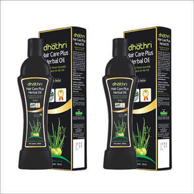 

Dhathri Hair Care Plus Herbal oil 200 ml - pack of 2 - total 400 ml Hair Oil(400 ml)