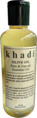 

khadikhazana pure & natural olive oil 210ml Hair Oil(210 ml)