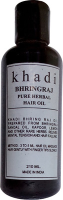 

khadikhazana pure bhringraj oil 210ml Hair Oil(210 ml)
