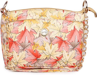 

Women Marks Women Evening/Party Multicolor PU Sling Bag