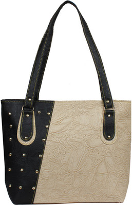 

DN DEALS Hand-held Bag(Brown, Beige), Beige;brown