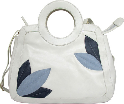 

munai's creation Hand-held Bag(White)