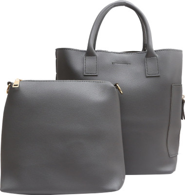 

Pepgirls Hand-held Bag(Grey)