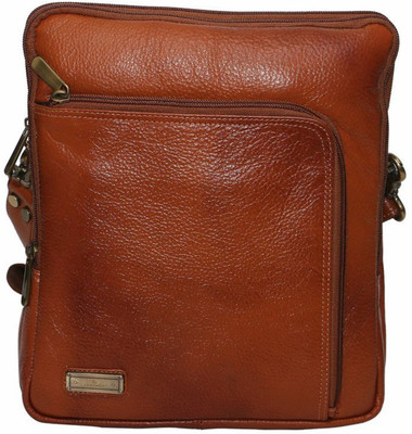 

Leather Bags & More... Sling Bag(Brown)