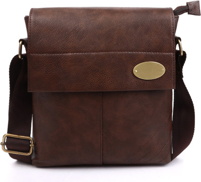 Blu Whale Sling Bag(Brown)