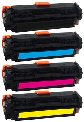 SMART PRINT SOLUTIONS 410A ( CF410A , Black + Tri Color Combo Pack Ink Toner