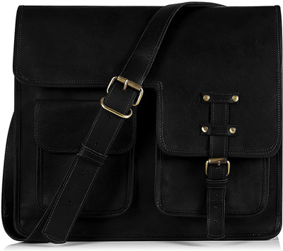 

Goatter 15.6 inch Laptop Messenger Bag(Black)