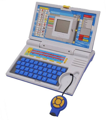 

Goyal Traders 20 Activity Kids English Learner Laptop(Blue)