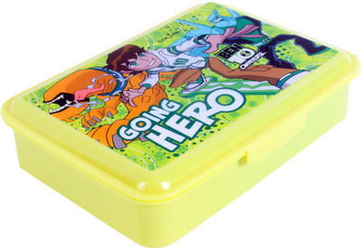

HM International Ben10 going hero lunch box 1 Containers Lunch Box(500 ml), Multicolor