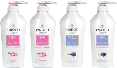 

Yardley 2 English Rose and 2 English Lavender Lotion 350ml(1400 ml)