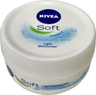 

Nivea Soft Cream/Light Moisturiser with Vitamin-E(300 ml)