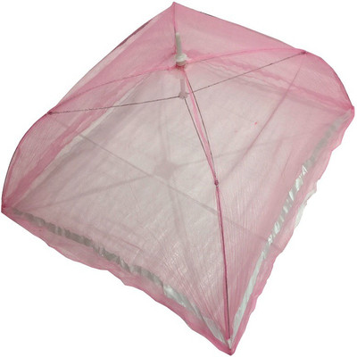 

LooMantha Polyester Infants Exculsive design baby mosquito net 1.10 Mosquito Net(Pink)