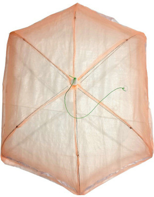 

LooMantha Polyester Infants Exculsive design baby mosquito net 1.15 Mosquito Net(Orange)