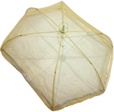 

LooMantha Polyester Infants Exculsive design baby mosquito net 1.25 Mosquito Net(Yellow)