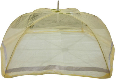 

LooMantha Polyester Infants Exculsive design baby mosquito net 1.28 Mosquito Net(Yellow)