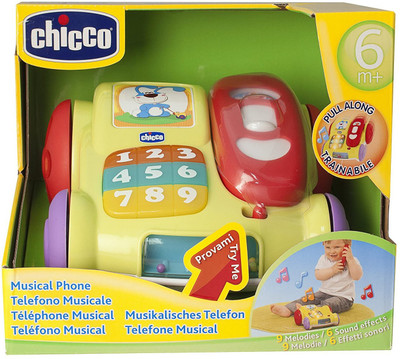 

Chicco Musical Phone(Multicolor)