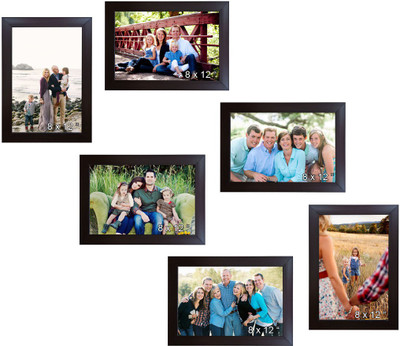 

Trends on Wall Acrylic Photo Frame(Brown, 6 Photos)