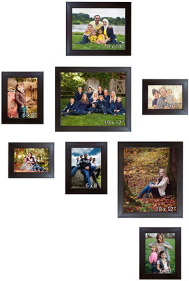 

Trends on Wall Acrylic Photo Frame(Brown, 8 Photos)
