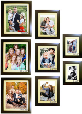 

Trends on Wall Acrylic Photo Frame(Brown, 8 Photos)