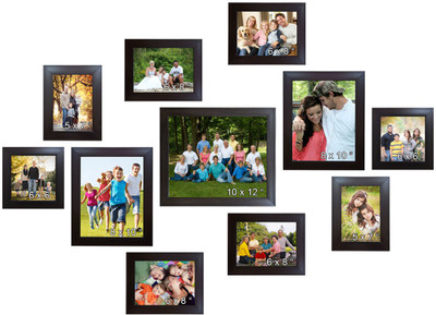 

Trends on Wall Acrylic Photo Frame(Brown, 11 Photos)