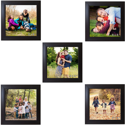 

Trends on Wall Acrylic Photo Frame(Brown, 5 Photos)