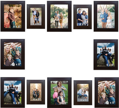 

Trends on Wall Acrylic Photo Frame(Brown, 12 Photos)