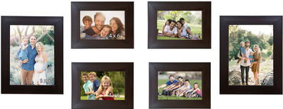 

Trends on Wall Acrylic Photo Frame(Brown, 6 Photos)