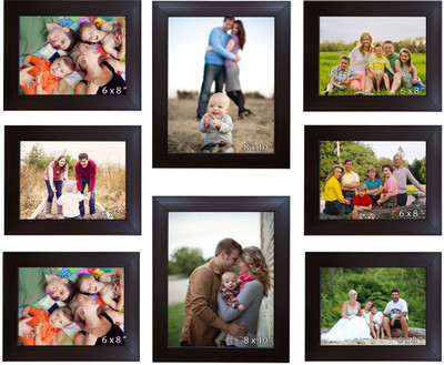 

Trends on Wall Acrylic Photo Frame(Brown, 8 Photos)
