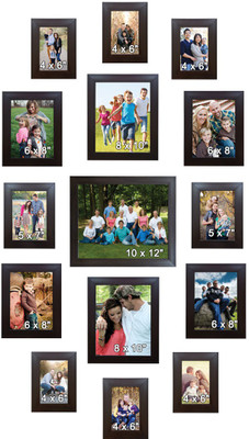 

Trends on Wall Acrylic Photo Frame(Brown, 15 Photos)