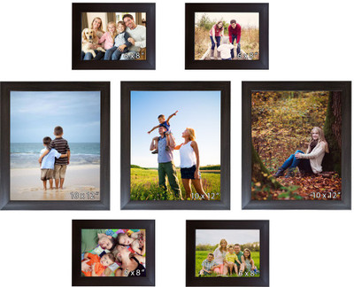 

Trends on Wall Acrylic Photo Frame(Brown, 7 Photos)