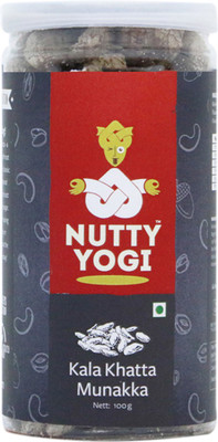 

Nutty Yogi Kala Khatta Munakka Raisins(100 g, Plastic Bottle)