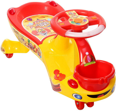 

TruGood Baby Rider Free Wheel Musical Magic Swing Car For Kids ride on(Multicolor)