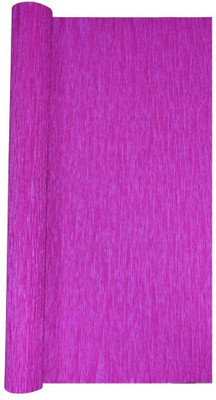 

Paraspapermart Crepe Paper for Flower making, Gift wrapping, Festive decoration, Party decoration, Hobby craft; 1 meter roll(Dark Pink) Crepe paper 1 m Craft paper(Set of 1, Dark pink)